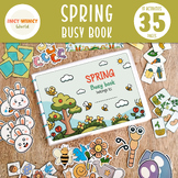 Toddler Busy Book | Spring Easter Busy Binder for Preschoo