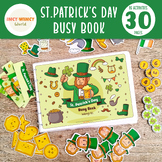 Toddler Busy Book | St. Patrick's Day Busy Binder for Pres