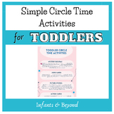 Toddler Circle Time Group Activities