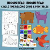 Preschool Circle Time Story Printables: Brown Bear, Brown 