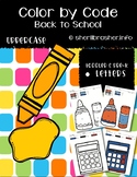 Toddler Color by Letter | Back to School | PreK | Uppercase