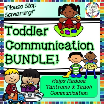 Preview of Toddler Activities for Communication: Daily Activity, Emotions, Visual Schedules