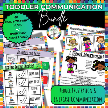 Preview of Nonverbal Communication Toddler Activities Daily Routine Emotion Visual Schedule