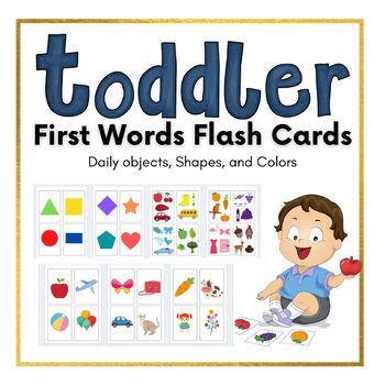 SEN Flash Cards Baby-Toddler Language First Pictures & Words 