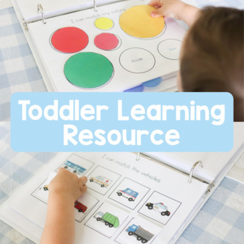 Preview of Toddler Learning Resource: Colors, Matching, Patterns, Shapes