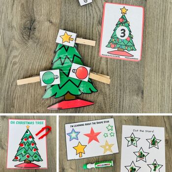 Christmas Tree Theme | Lesson Plan Activities for Toddlers and Preschool