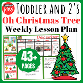 Christmas Tree Theme | Lesson Plan Activities for Toddlers