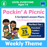Picnic Theme Ideas | Summer Learning For Daycare and Preschool