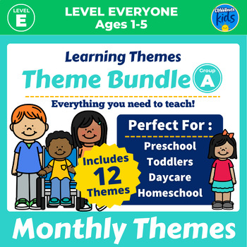 Preview of Theme Activities and Lesson Plans For Toddlers and Preschool