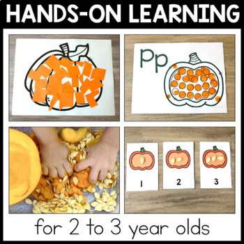 Toddler Lesson Plans - Pumpkin Themed Lessons by The Primary Brain
