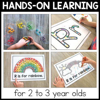 Toddler Lesson Plans - Rainbow Themed Lessons by The Primary Brain