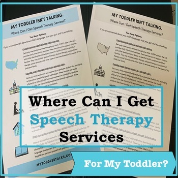 Preview of Toddler Speech Therapy: Where Can I Get Services?