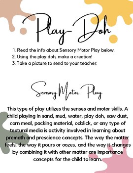 Preview of Toddler Station Table Cards | Child Development | Family Consumer Science