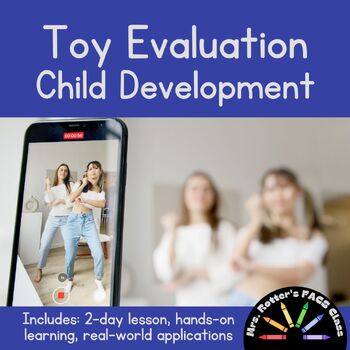 Preview of Toddler Toy Evaluation Lesson Plan - Child Development FACS Classes