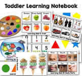 Toddler and Pre K-3 Learning Notebook Binder
