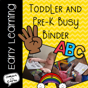 Preview of Toddler and Pre-K Busy Binder