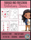 Toddler and Preschool Valentines Games (Easy Prep!)