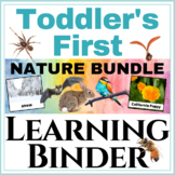 Toddler's First Learning Binder NATURE BUNDLE