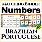 Toddler's First Portuguese Learning Binder: Numbers Extension!