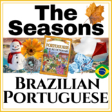 Toddler's First Portuguese Learning Binder: The Seasons Extension