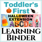 Toddler's First learning Binder Halloween Extension!