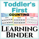 Toddler's first Learning Binder Counting (1-100) Extension!