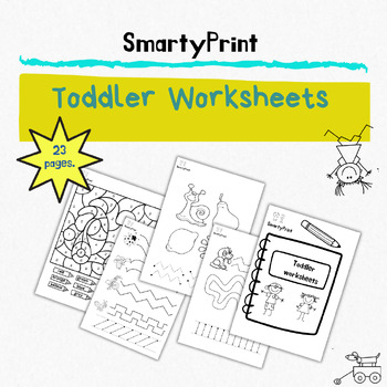Preview of Toddler worksheets, printable preschool worksheets, kids activities, preschool l