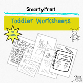 Toddler worksheets, printable preschool worksheets, kids a