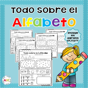 Todo Sobre el Alfabeto by ABC Nook | Teachers Pay Teachers