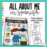 All About Me Writing Book in Spanish - Todo Sobre Mi