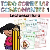 Consonantes 1. Español. / Alphabet: consonants 1. Literacy
