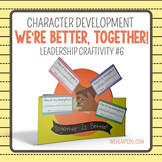 We're Better Together! {Leadership Craftivity 6}
