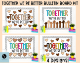 Together We're Better Bulletin Board and Door Kit- Diversi