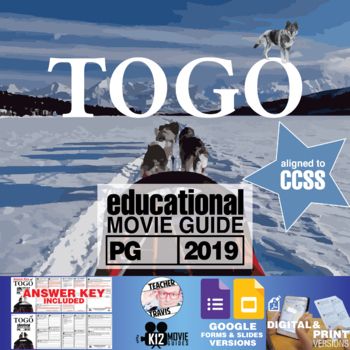 Preview of Togo Movie Guide | Questions | Worksheet | Iditarod (PG - 2019)