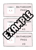 Toilet Paper Pass Trio - Whimsical Bathroom Pass System