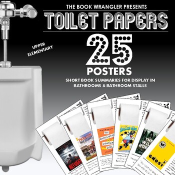 Preview of Toilet Papers: Book Reviews for Bathrooms and Bathroom Stalls - Upper Elementary