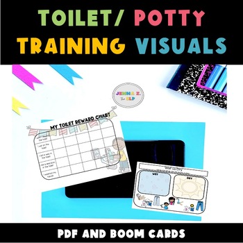 Preview of Toilet/ Potty Training Visuals for Parents, SLPs, OTs