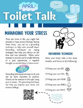 Preview of Toilet Talk: April (Grounding Technique)