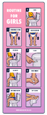 Toilet Training/Potty Training Visual Sequence Chart - Girls