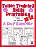 Toilet Training Skills Printables for Students with Autism