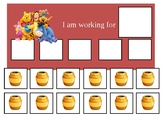 Autism Token Board- Winnie the Pooh