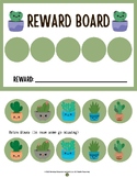 Token Board | Behavior Management - Plants/Green Theme (5 tokens)
