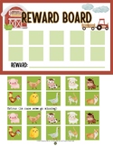 Token Board | Behavior Management Visual - Farm Animals Th