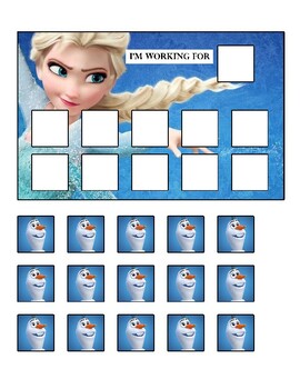 Preview of Token Board (Elsa)