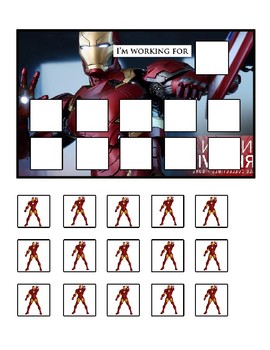 Preview of Token Board (Ironman)