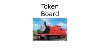 Preview of Token Board (James from Thomas and Friends)