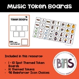 Token Board (Music Themed) for Special Education/Behavior 