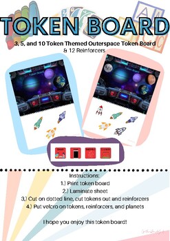 Preview of Token Board Outer Space