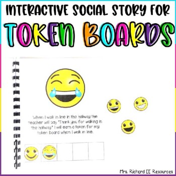 Preview of Token Board Social Story