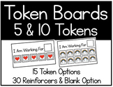 Token Board Templates with Reinforcers | ABA | Behavior Ma